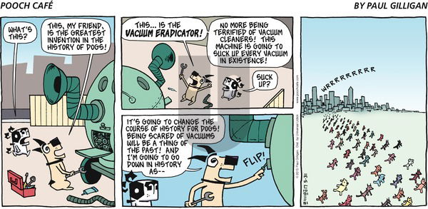 Pooch Cafe on Sunday May 31, 2015 Comic Strip