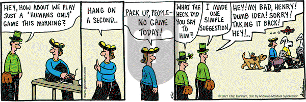Overboard on Wednesday June 16, 2021 Comic Strip