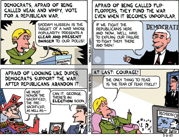 Ted Rall on Thursday May 31, 2007 Comic Strip