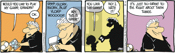 The Buckets on Saturday July 14, 2012 Comic Strip