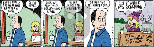 Adam@Home on Monday November 14, 2016 Comic Strip