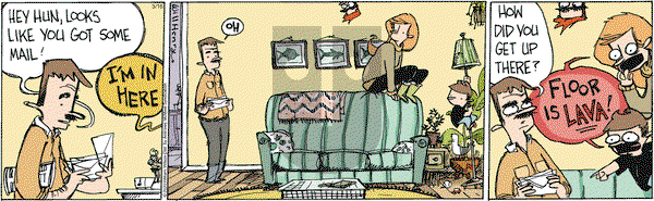 Wallace the Brave on Monday March 16, 2020 Comic Strip