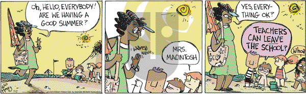 Wallace the Brave on Thursday July 2, 2020 Comic Strip