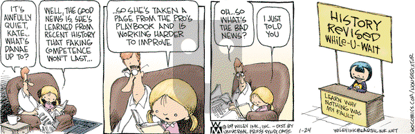 Non Sequitur on Saturday January 24, 2009 Comic Strip