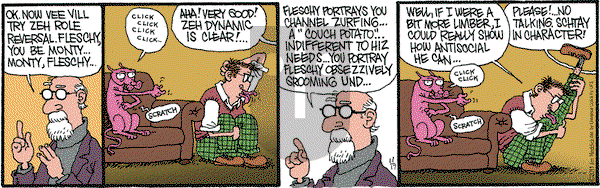 Monty on Thursday November 17, 2011 Comic Strip
