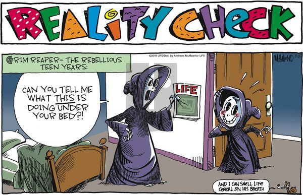Reality Check on Sunday August 18, 2019 Comic Strip