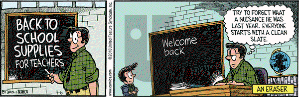 Grand Avenue on Monday September 6, 2010 Comic Strip