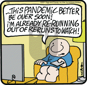 Ziggy on Monday January 25, 2021 Comic Strip