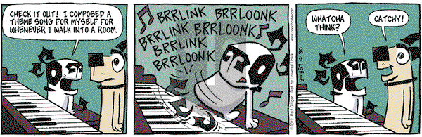 Pooch Cafe on Monday April 30, 2012 Comic Strip