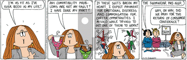 Cathy Classics on Wednesday May 29, 2002 Comic Strip
