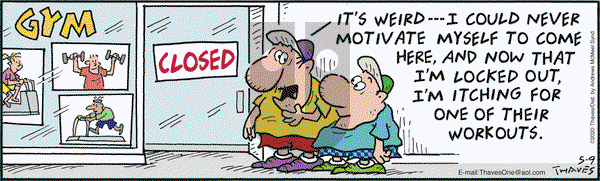 Frank and Ernest on Saturday May 9, 2020 Comic Strip