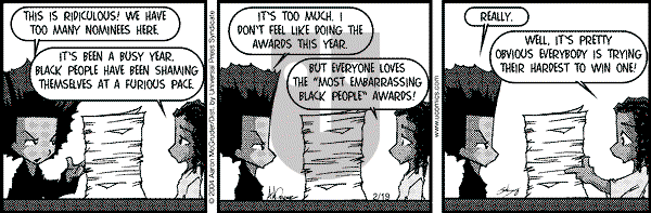 The Boondocks on Thursday September 22, 2011 Comic Strip