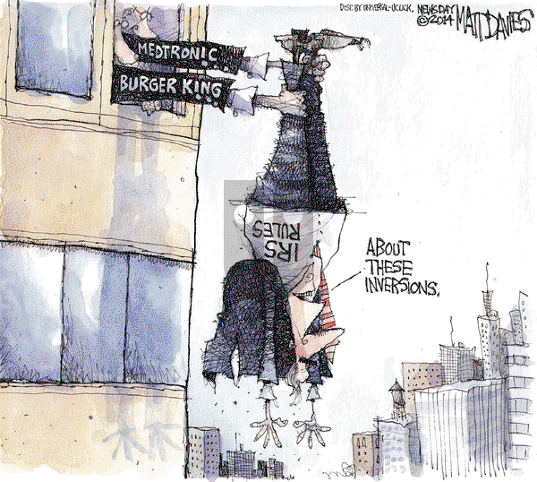 Matt Davies on Thursday September 25, 2014 Comic Strip