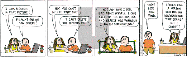 Cathy Classics - Saturday July 12, 2008 Comic Strip