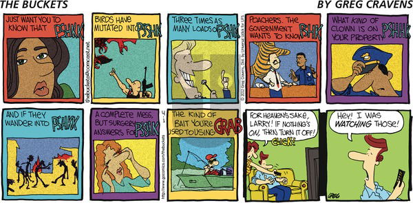 The Buckets on Sunday April 1, 2012 Comic Strip