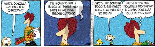 The Buckets on Wednesday December 18, 2013 Comic Strip