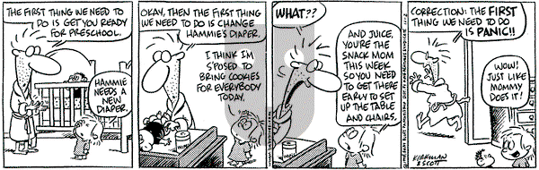 Baby Blues on Monday November 2, 1998 Comic Strip