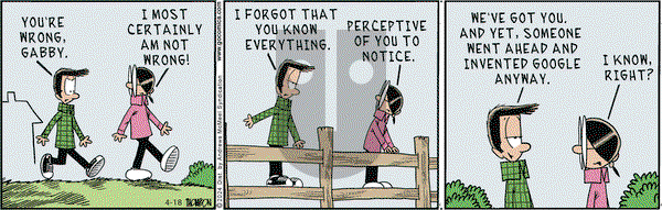 Grand Avenue on Thursday April 18, 2024 Comic Strip