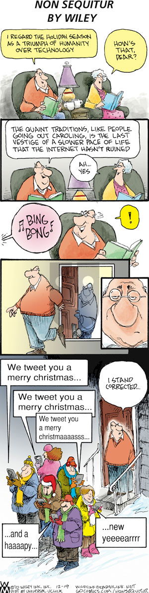 Non Sequitur on Sunday December 19, 2010 Comic Strip