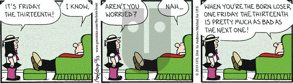 The Born Loser on Friday December 13, 2019 Comic Strip