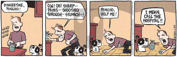 Pooch Cafe on Monday January 29, 2007 Comic Strip