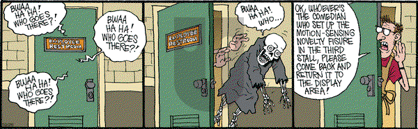 Monty on Wednesday October 26, 2016 Comic Strip