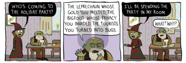 Curses on Friday December 20, 2024 Comic Strip