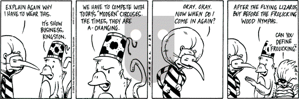 Big Top - Thursday February 23, 2006 Comic Strip
