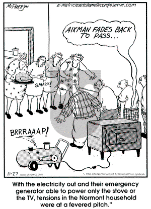 Close to Home on Thursday November 27, 1997 Comic Strip