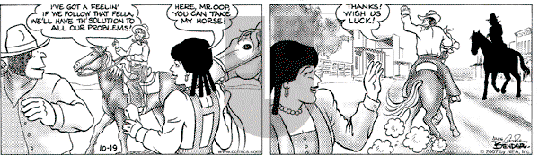 Alley Oop on Friday October 19, 2007 Comic Strip