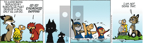 Over the Hedge on Thursday July 27, 2017 Comic Strip