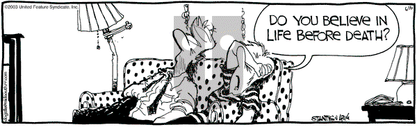 The Buckets on Monday June 16, 2003 Comic Strip