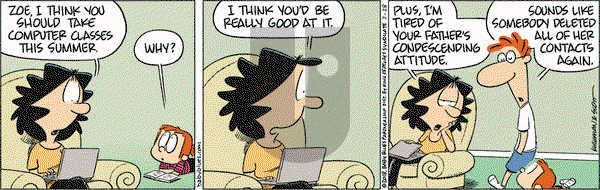 Baby Blues on Saturday July 28, 2018 Comic Strip