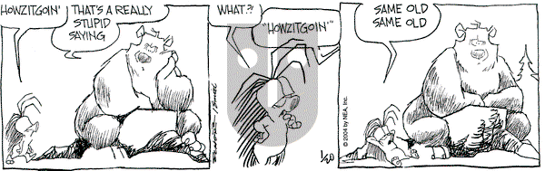 The Grizzwells on Tuesday January 20, 2004 Comic Strip