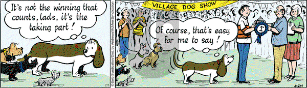 Fred Basset on Saturday July 1, 2017 Comic Strip