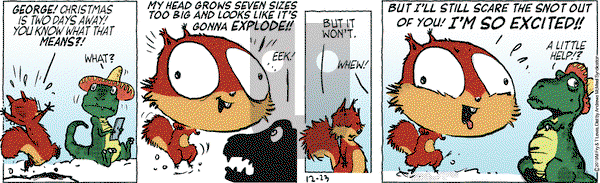 Over the Hedge on Monday December 23, 2019 Comic Strip