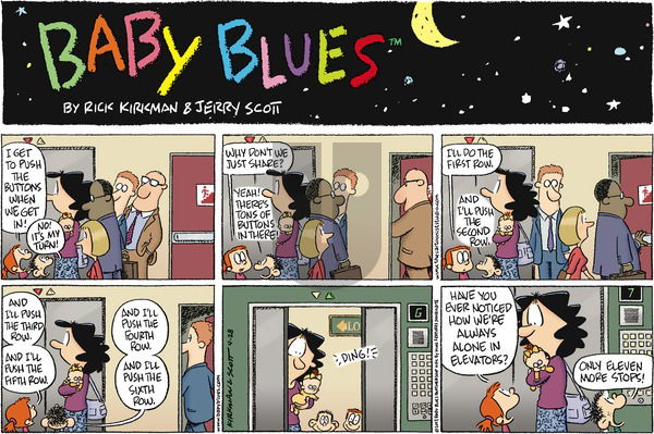 Baby Blues on Sunday April 28, 2013 Comic Strip