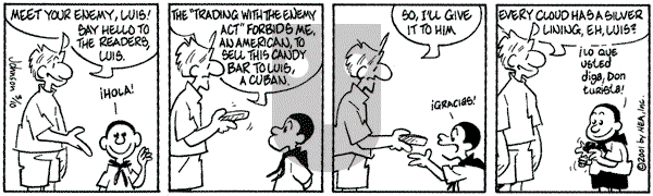Arlo and Janis on Saturday March 10, 2001 Comic Strip