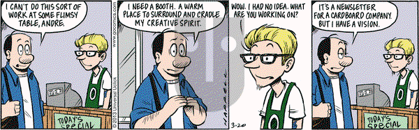 Adam@Home on Wednesday March 20, 2013 Comic Strip