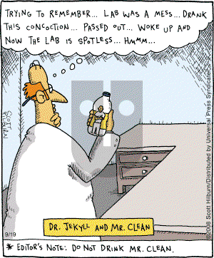 The Argyle Sweater - Friday September 19, 2008 Comic Strip