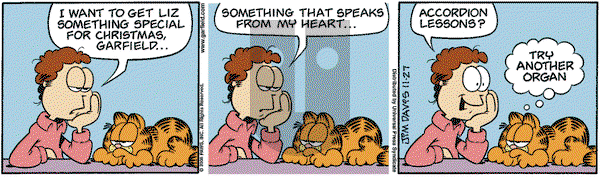 Garfield on Monday November 27, 2006 Comic Strip