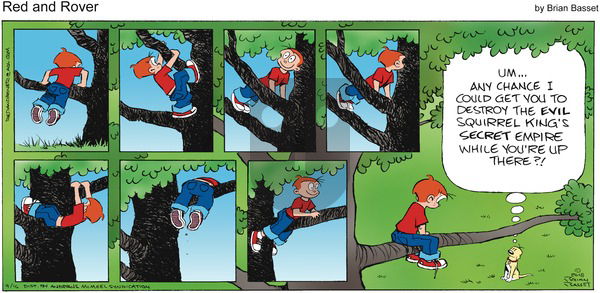 Red and Rover on Sunday September 16, 2018 Comic Strip