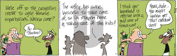 The Knight Life on Tuesday March 3, 2015 Comic Strip