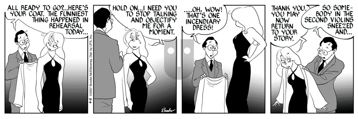 9 Chickweed Lane - Thursday April 5, 2007 Comic Strip