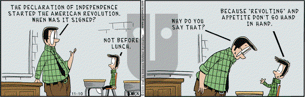 Grand Avenue on Friday November 10, 2023 Comic Strip