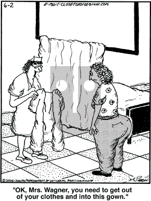 Close to Home on Friday June 2, 2006 Comic Strip