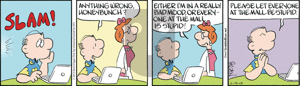 Drabble on Saturday June 13, 2015 Comic Strip