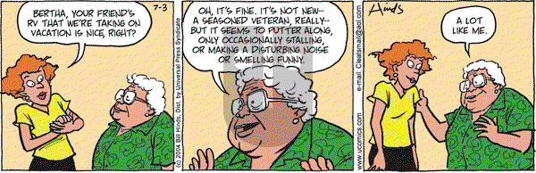 Cleats on Monday July 5, 2004 Comic Strip