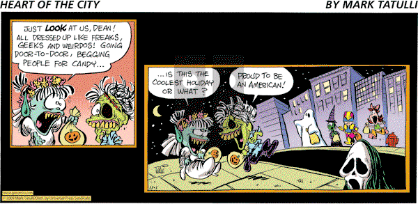 Heart of the City on Sunday November 1, 2009 Comic Strip