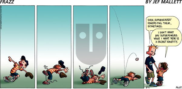 Frazz on Sunday August 11, 2013 Comic Strip